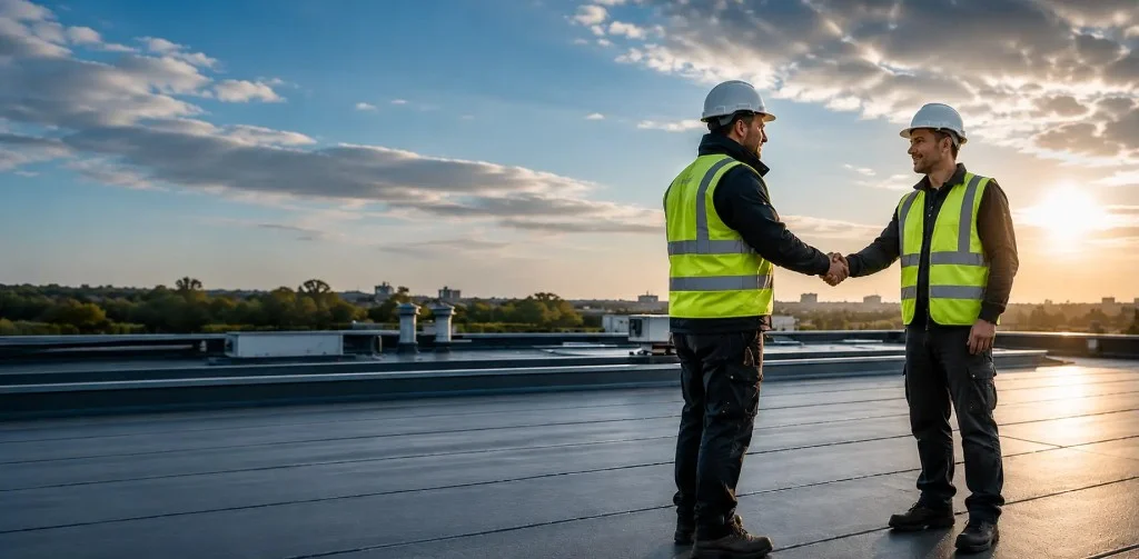 Trusted Roofing Partner Background Image